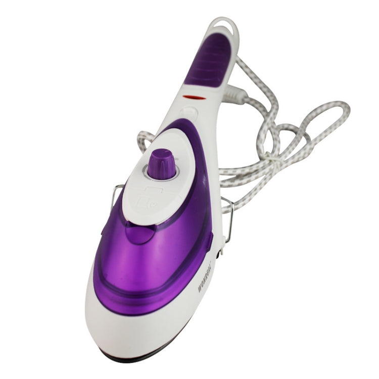 YB-888 900W 2 in 1 Multifunction Household Small Handheld Ironer Travel Portable Handheld Steam Hanging Hot Machine with Steam Brush & Measuring Cup, EU Plug, 900W EU Plug Purple, 900W EU Plug Blue
