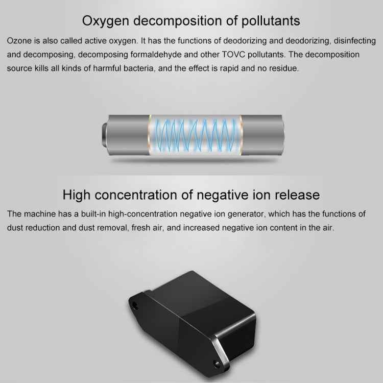 Nobico XD05A Portable Air Purifier Household Ozone Disinfection Machine