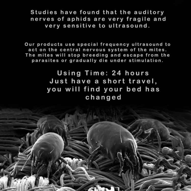 Household Wireless Ultrasonic Deodorizer Vacuum Cleaner Dust Mite Controller