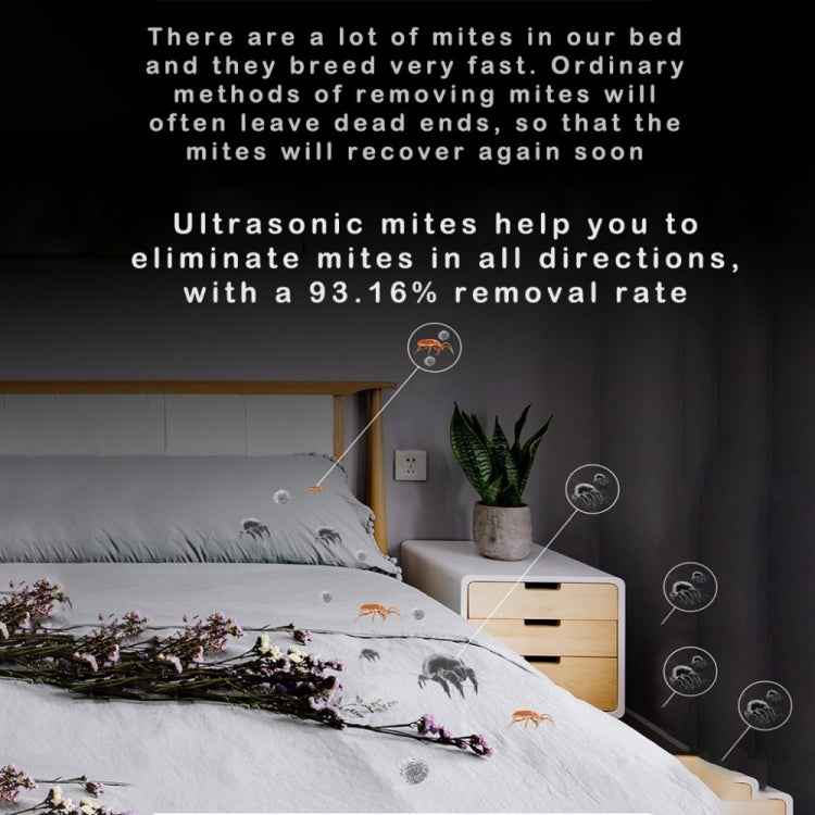 Household Wireless Ultrasonic Deodorizer Vacuum Cleaner Dust Mite Controller