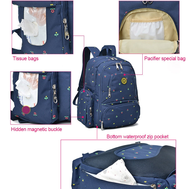 Fashion Travel Multifunctional Mother Shoulder Bag Maternity Mummy Nappy Backpack, Size: 18*30*43cm