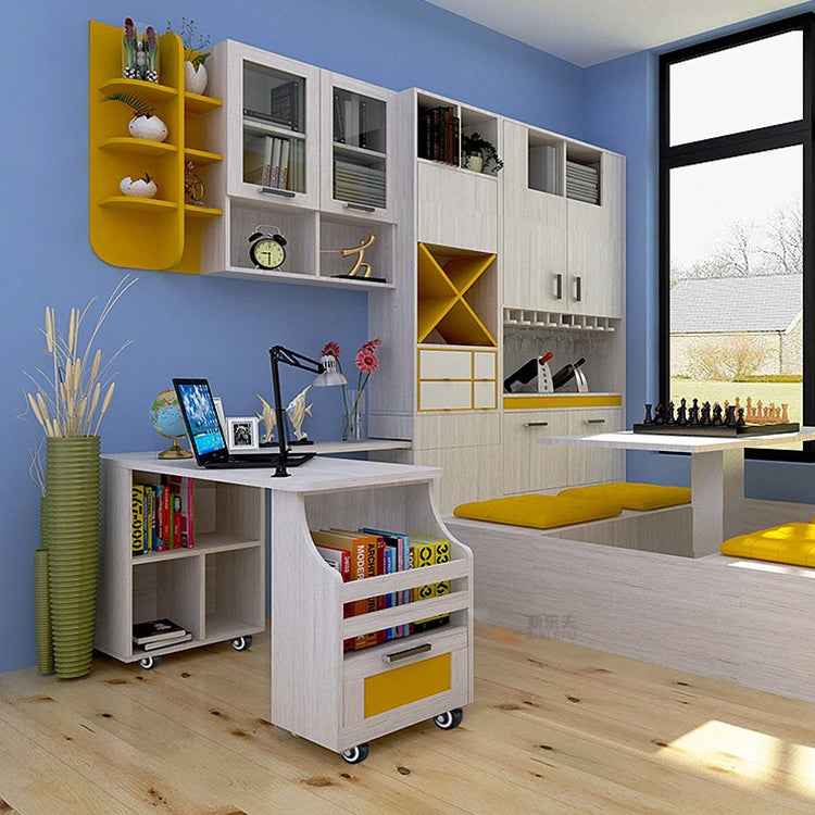 2 PCS 2 inch Furniture Cabinet Coffee Table Silent Universal Brake Wheel