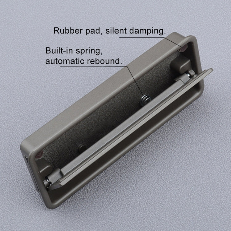 Simple Wardrobe Slotted Scrub Handle Concealed Recessed Drawer Invisible Handle, Hole Distance:160mm, 160mm
