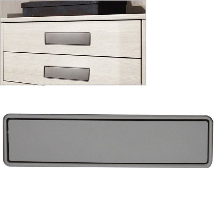 Simple Wardrobe Slotted Scrub Handle Concealed Recessed Drawer Invisible Handle, Hole Distance:160mm, 160mm