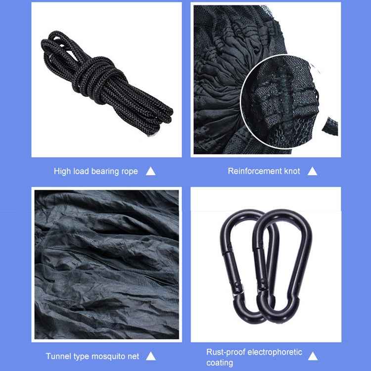 Outdoor Weatherproof Mosquito Net Hammock Backdrop Set