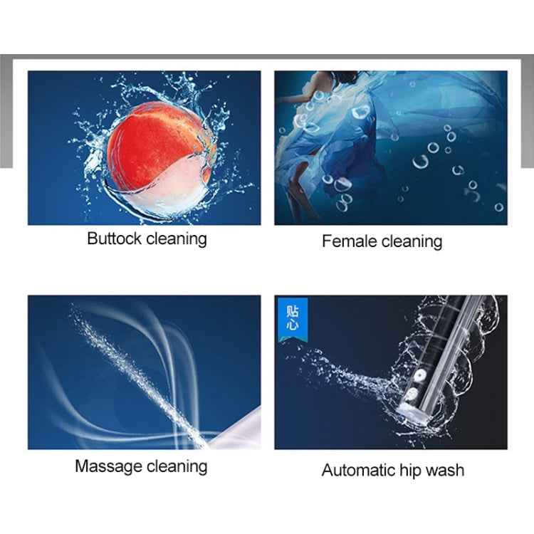 Universal Bathroom Automatic Flushing Drying Massage Intelligent Toilet Cleaner Cover