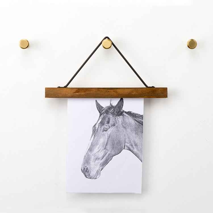 Brass Creative Wall Hanging Key Receiving Hanging Hook, Size: 4.5x1.5cm