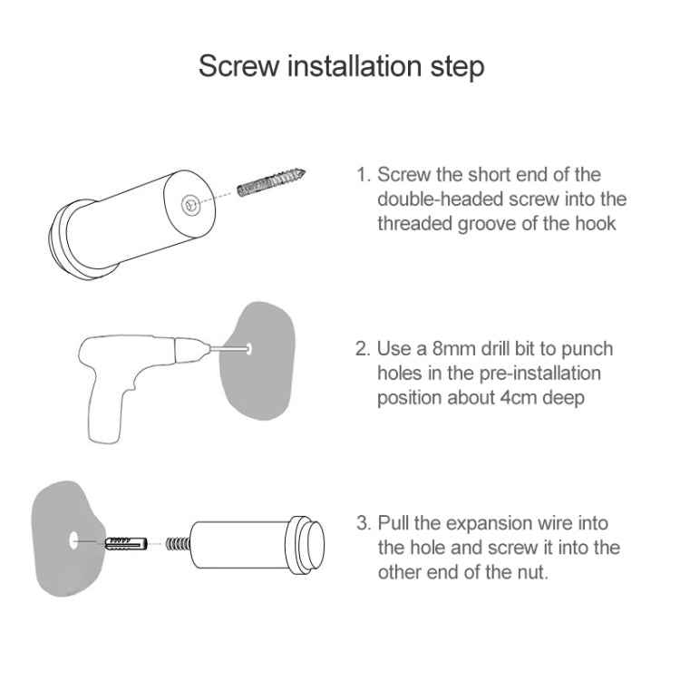 Brass Creative Wall Hanging Key Receiving Hanging Hook, Size: 4.5x1.5cm