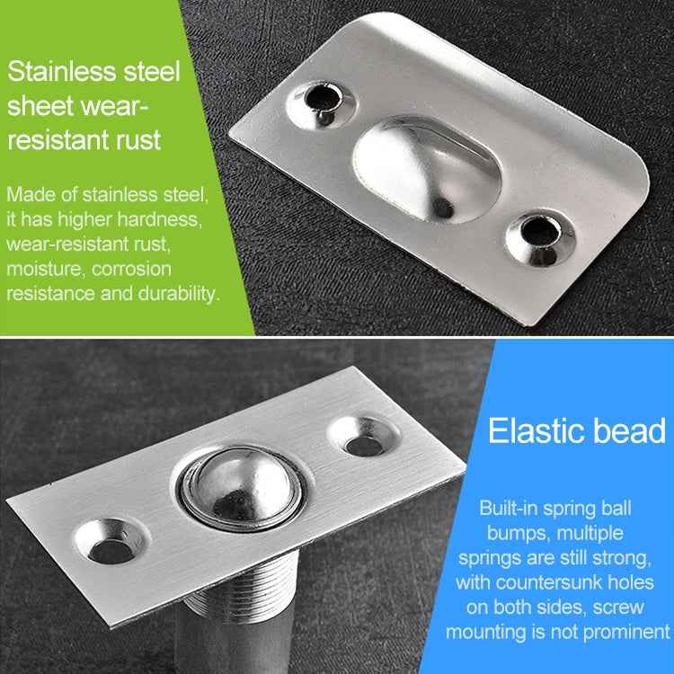 1 Set 106 Stainless Steel Invisible Door Bead Spring Beads Special Bead Lock Door Bead