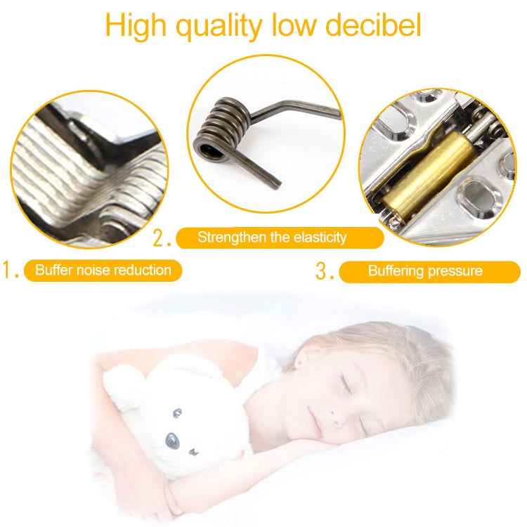 2 PCS Stainless Steel Hydraulic Hinge Copper Rod Hydraulic Buffer Hinge, 781 Straight Arm