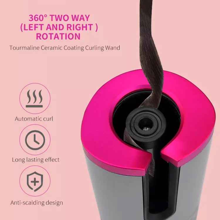 USB Charging Automatic Hair Curler Portable Mini Wireless Multi-function Curling Iron with LCD Display