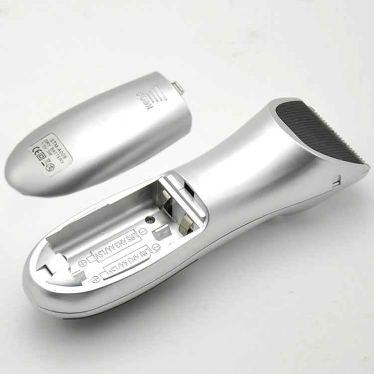 Battery Power Supplied Electric Hair Shaver For Children Man Haircut Machine(Silver)