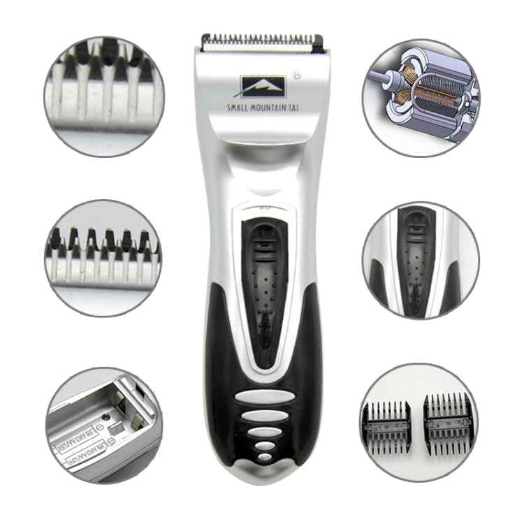Battery Power Supplied Electric Hair Shaver For Children Man Haircut Machine(Silver)
