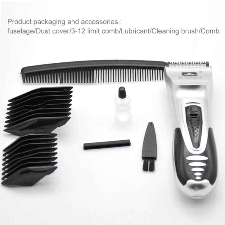 Battery Power Supplied Electric Hair Shaver For Children Man Haircut Machine(Silver)