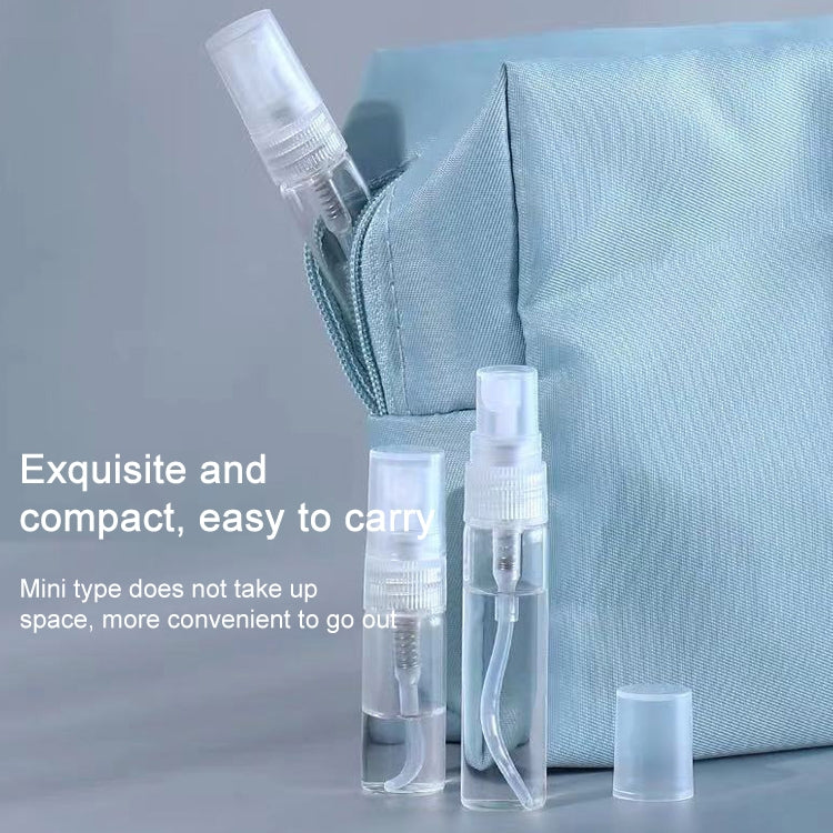 50 PCS Perfume Bottle Spray Bottle Perfume Bottle Empty Bottle, Capacity:5ML (Transparent)