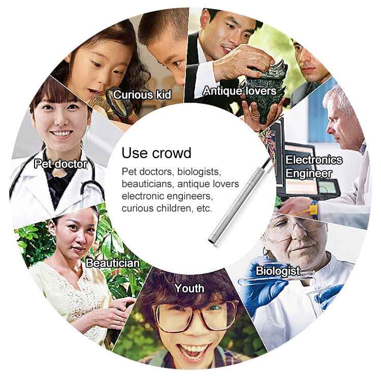 Supereyes B005 Digital Electronic Endoscope Industrial Stamp Insect Mites Magnifying Glass