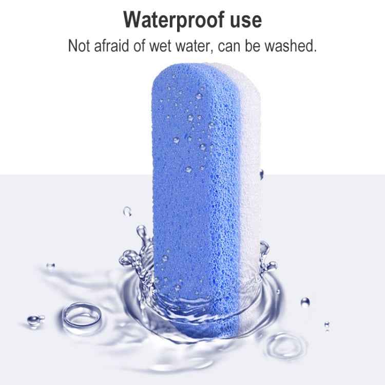 037 Double-color Grindstone Foam Glass Foot Rub, Color Random Delivery