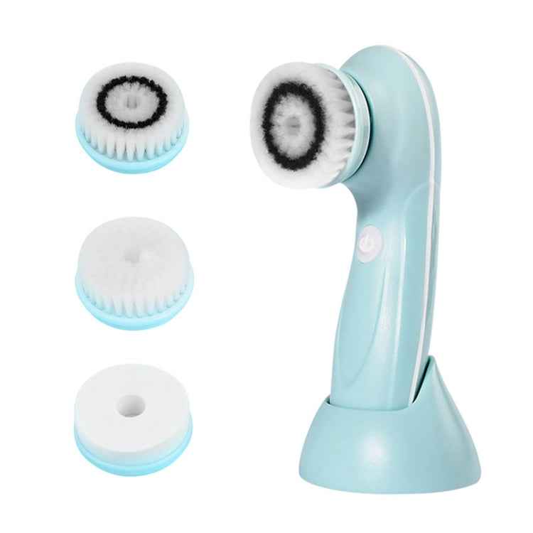 3 in 1 USB Charging Electronic Cleaning Face Beauty Instrument Pores Nose Blackhead Facial Cleansing Brush