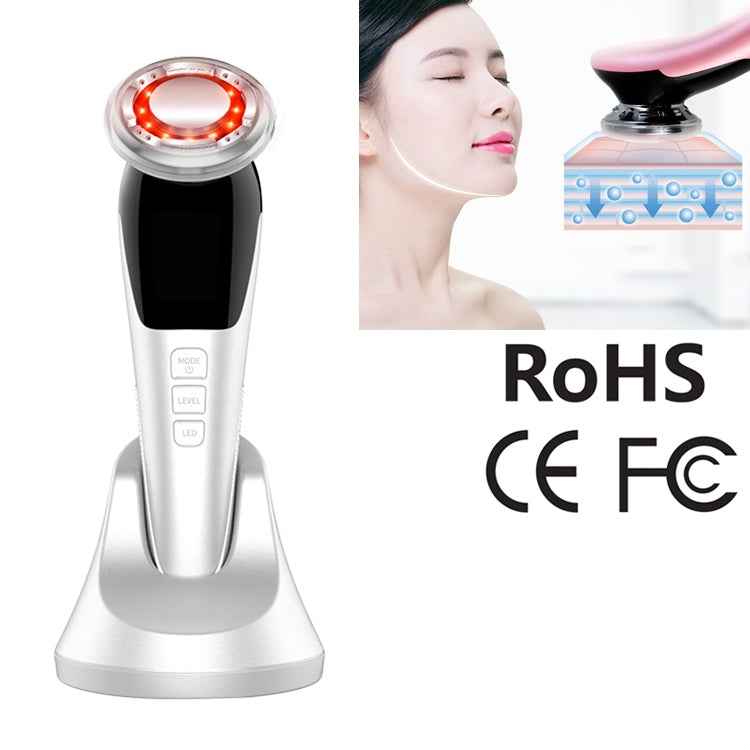 BLK-D818 Facial Beauty Instrument Hot and Cold Color Skin Rejuvenation Instrument EMS Micro Current Beauty Introduction Instrument