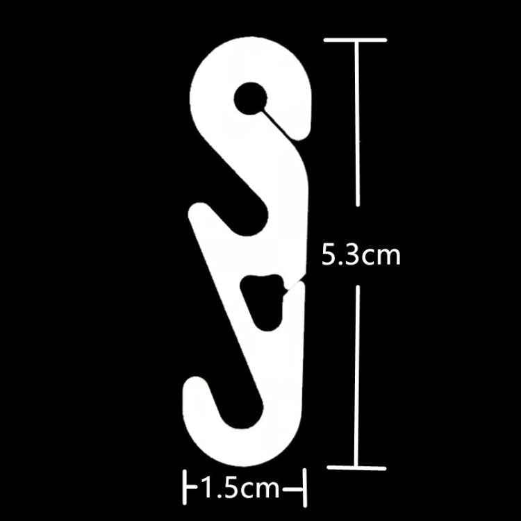 10 PCS Extension Adjustable Anti-Slip S Hook Ear Loops Retainer for Face Mask