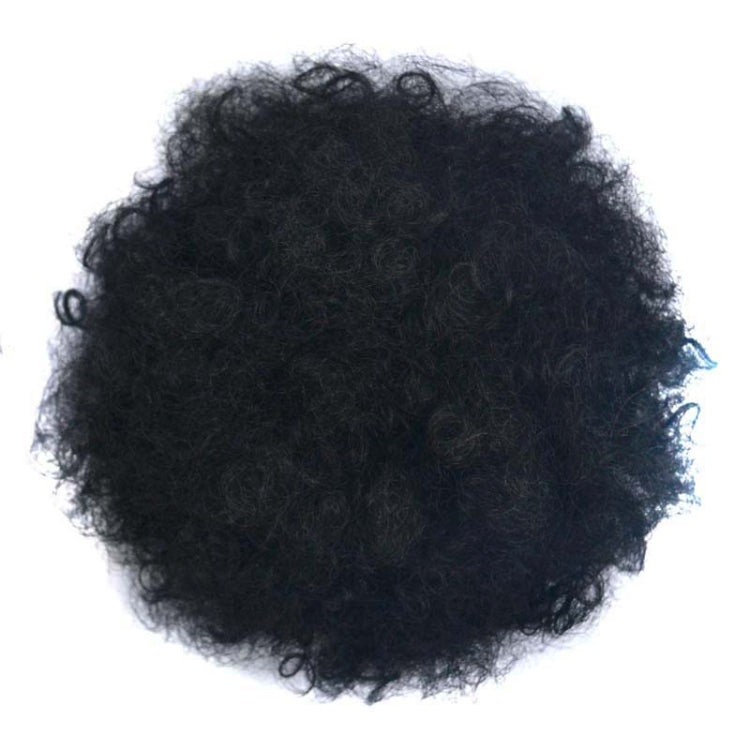 European and American Black People Explosion Head Fluffy Curl Hair Net Wig
