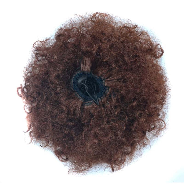 European and American Black People Explosion Head Fluffy Curl Hair Net Wig