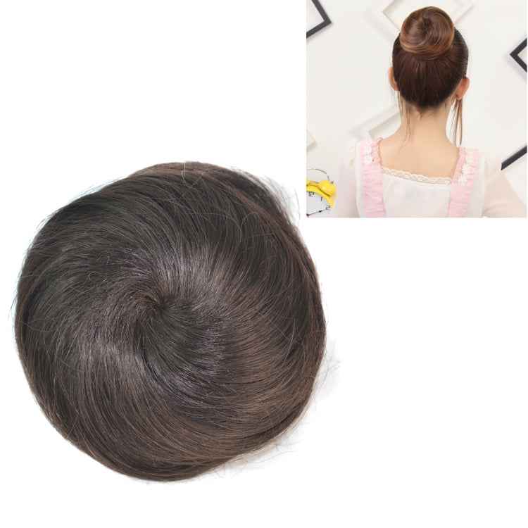 Wig Bun Flower Shape Hair Package Hair Disk(Chestnut)