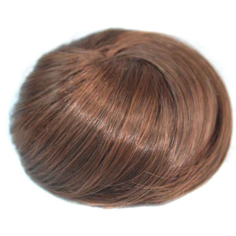 Wig Bun Flower Shape Hair Package Hair Disk(Chestnut)