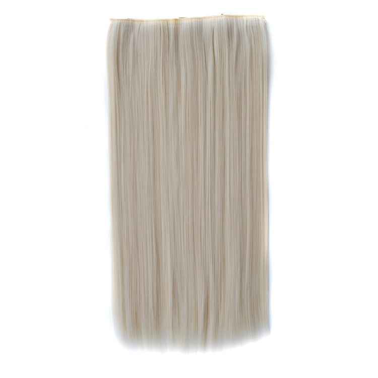 60# One-piece Seamless Five-clip Wig Long Straight Wig Piece