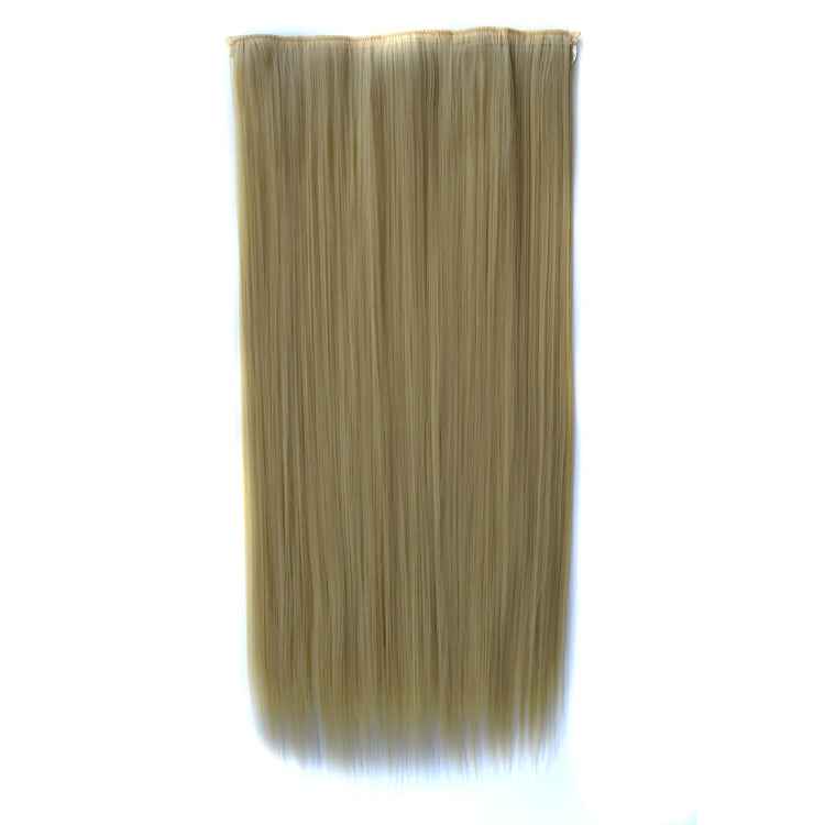 613# One-piece Seamless Five-clip Wig Long Straight Wig Piece