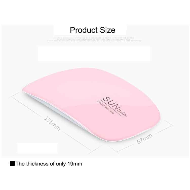 SUN mini 2 6W UV + LED USB Nail Lamp Fingernail Gel Curing Dryer