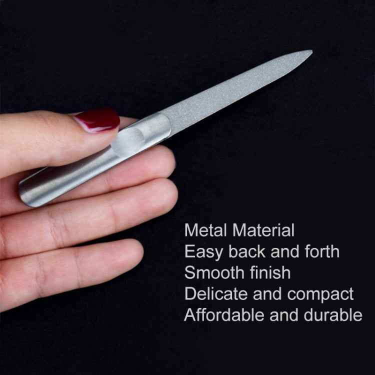 Stainless Steel Polished Nail File, Length : 95mm