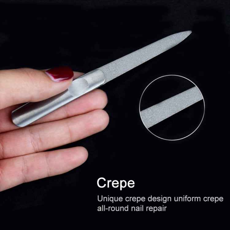 Stainless Steel Polished Nail File, Length : 95mm