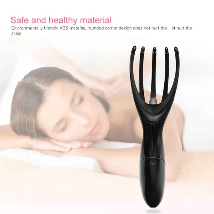 Mini Portable Multifunctional Head Massager Massage Comb, Battery Powered