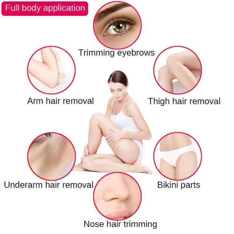 XD-3011 5 in 1 Multifunction Shaver Nose Trimmer Eyebrow Shaver Kit for Ladies