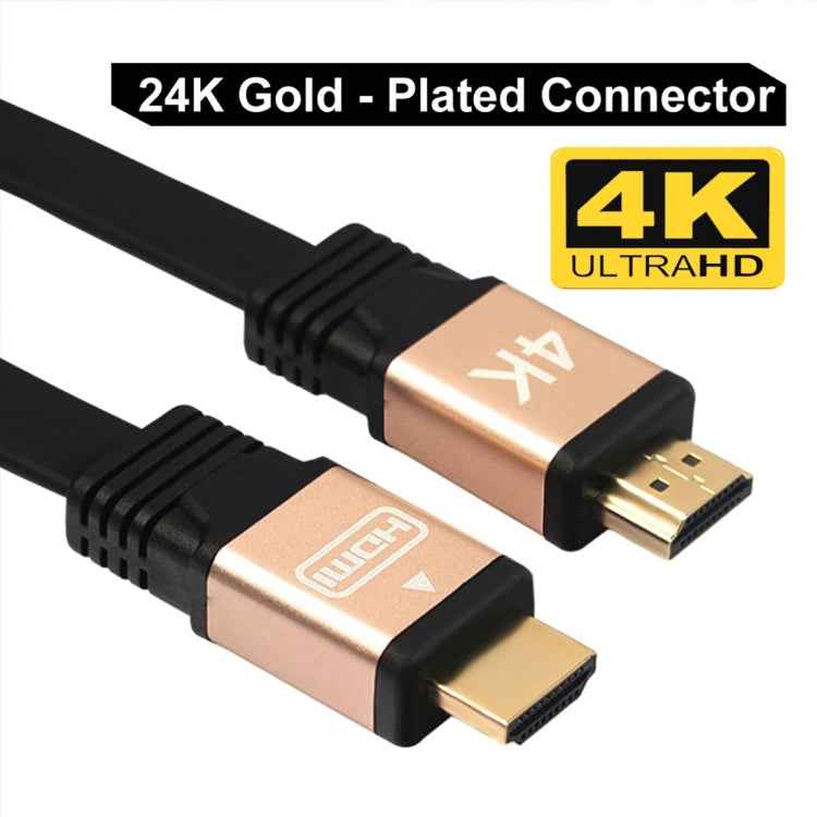 1m HDMI 2.0 (4K) 30AWG High Speed 18Gbps Gold Plated Connectors HDMI Male to HDMI Male Flat Cable