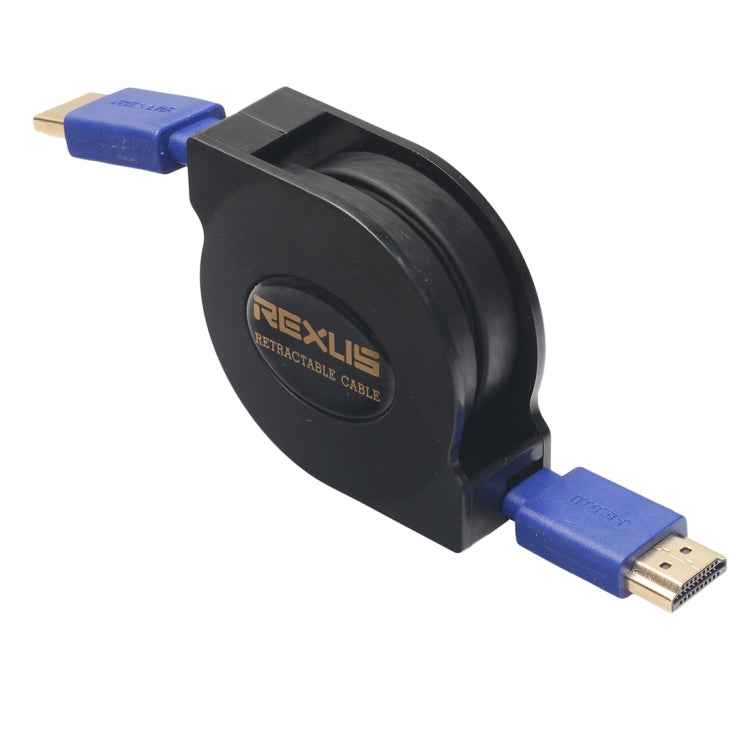 1.8m HDMI 1.4 (1080P) Gold Plated Connectors HDMI Male to HDMI Male Retractable Flat Cable