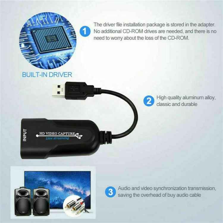 K004 HDMI to USB 3.0 UVC HD Video Capture