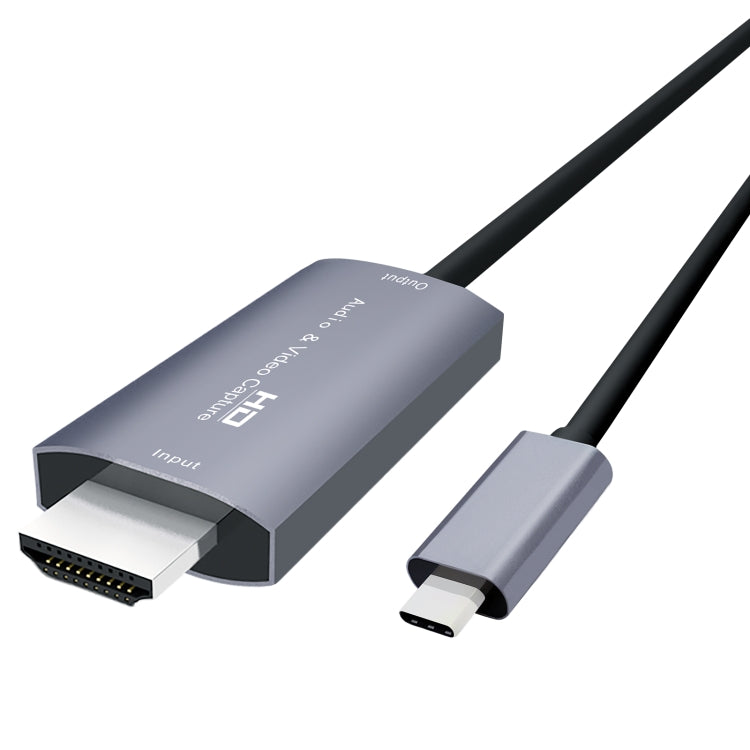 Z36A HDMI Male to USB-C / Type-C Male HD Video Capture Card, Cable Length: 2m