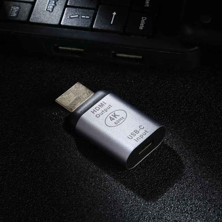 Type-C / USB-C Female to HDMI Male Aluminium Alloy Adapter