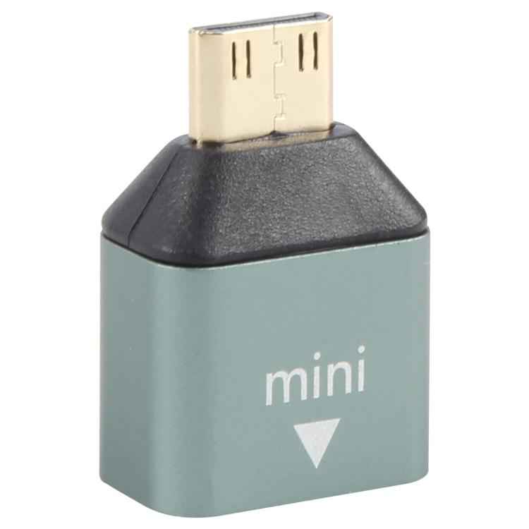 Mini HDMI Male to HDMI Female Gold-plated Head Adapter