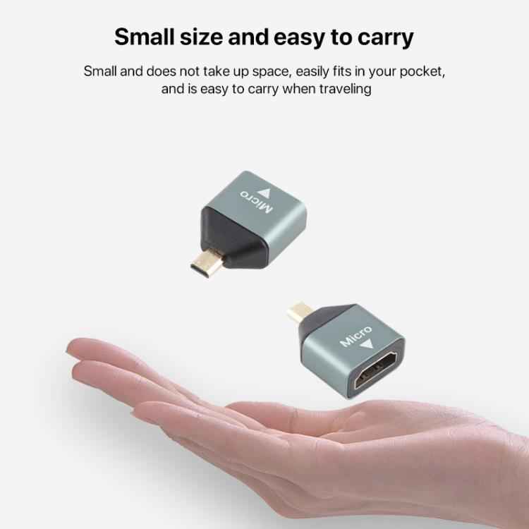 Micro HDMI Male to HDMI Female Gold-plated Head Adapter