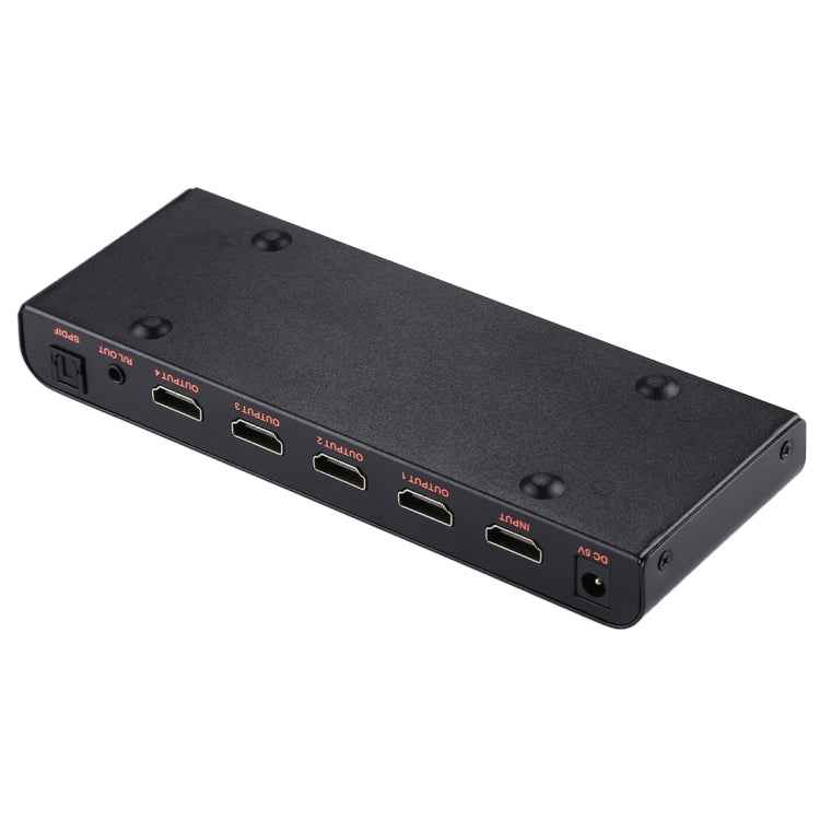 CY-042 1X4 HDMI 2.0 4K/60Hz Splitter, EU Plug