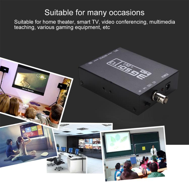 NEWKENG NK-A8 3G SDI to HDMI + DVI Converter