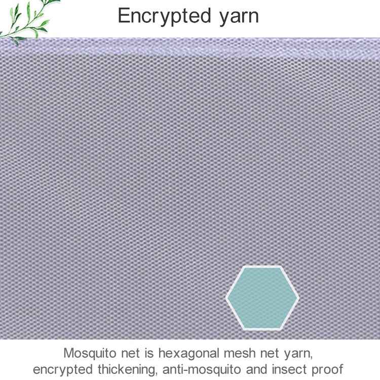 Student Dormitory Square Ceiling Zipper Mosquito Net Encryption Zipper Three Door Defence Mosquito for Upper Berth