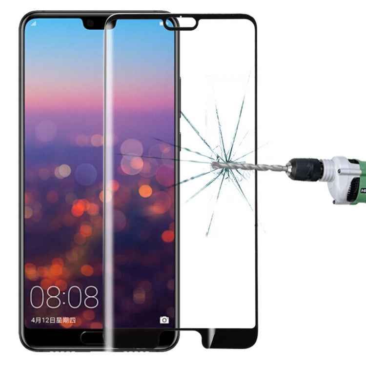 For Huawei P20 0.3mm 9H Surface Hardness 3D Full Screen Tempered Glass Film