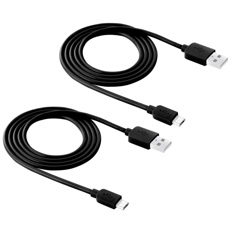 2 cables de carga y sincronización de datos HAWEEL de 1 m de alta velocidad Micro USB a USB para Galaxy, Huawei, Xiaomi, LG, HTC y otros teléfonos inteligentes.