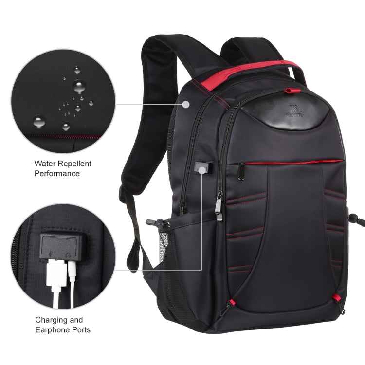 HAWEEL Foldable Removable Outdoor Portable Dual Shoulders Laptop Backpack