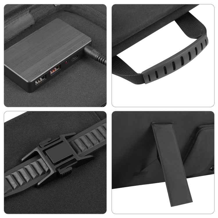 HAWEEL 60W Foldable Solar Panel Charger Travel Folding Bag