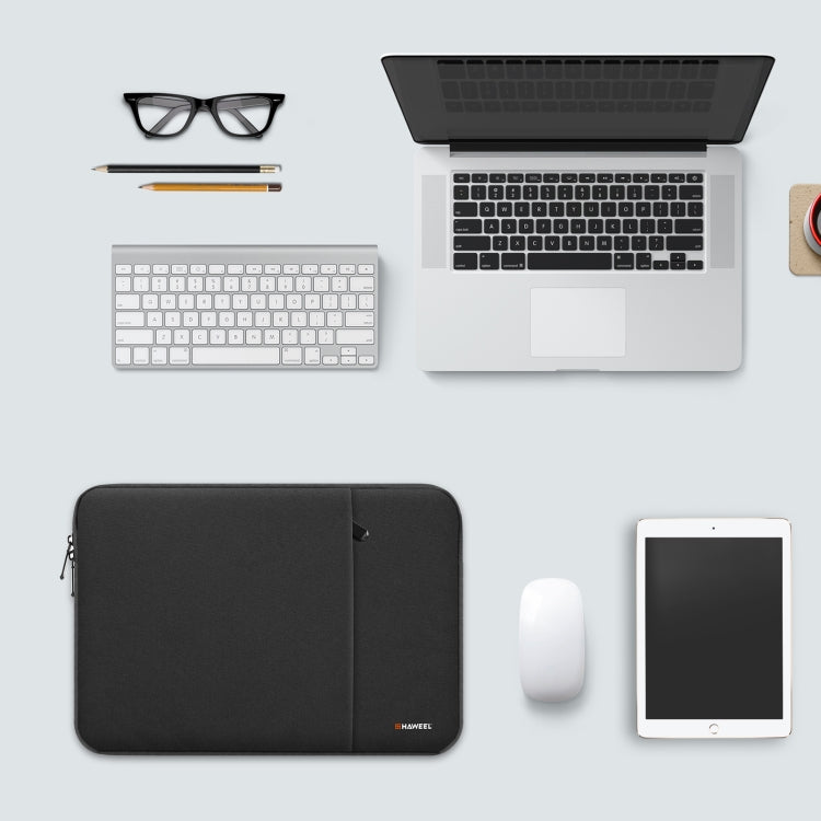 HAWEEL 11 inch Sleeve Case Zipper Briefcase Carrying Bag For Macbook, Samsung, Lenovo, Sony, DELL Alienware, CHUWI, ASUS, HP, 11 inch and Below Laptops / Tablets